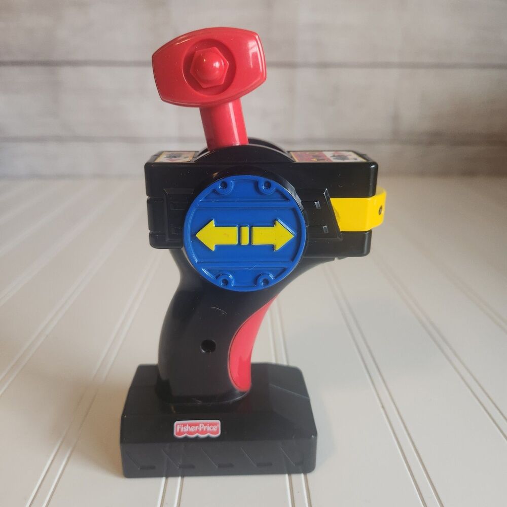 2006 Mattel Fisher Price Geo Trax Black Remote Control Only with Sounds Working